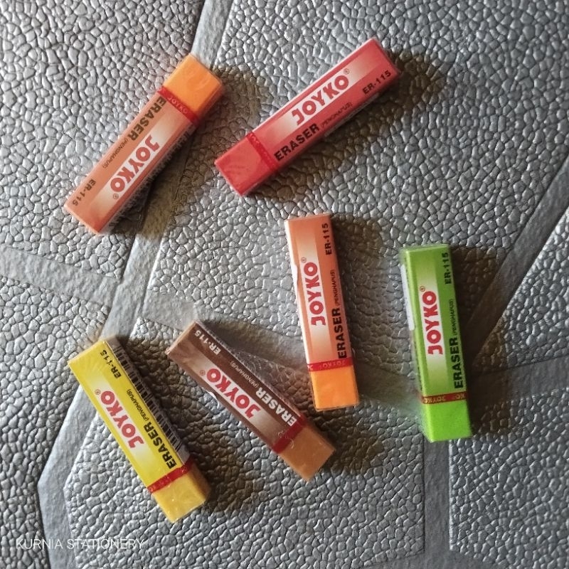 

ECERAN (1 PCS) Penghapus Pensil JOYKO ER-115 Ukuran Panjang