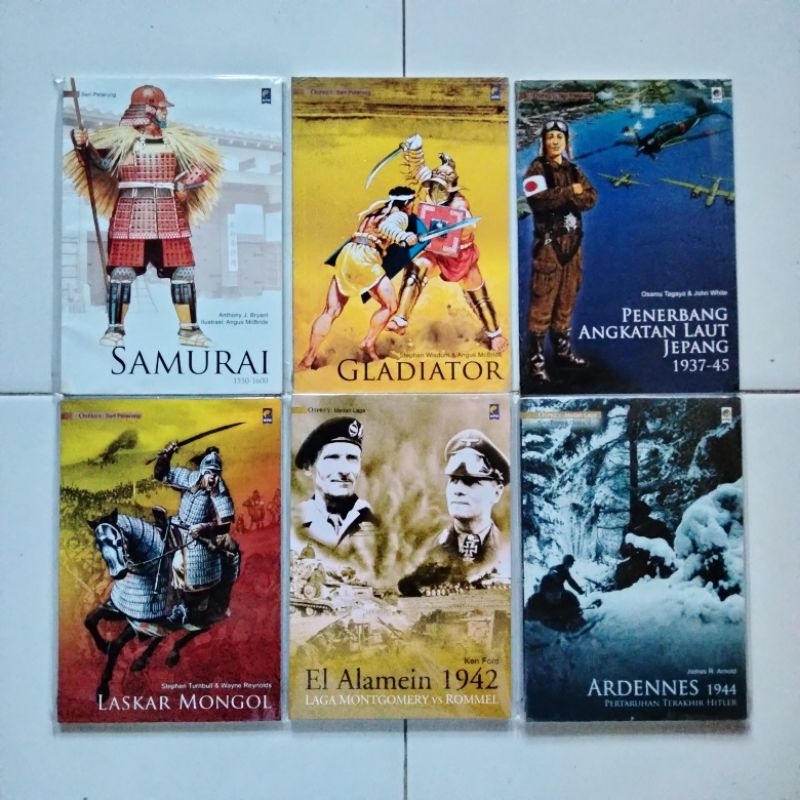 Buku Sejarah Osprey - Seri Petarung & Medan Laga - KPG - Satuan