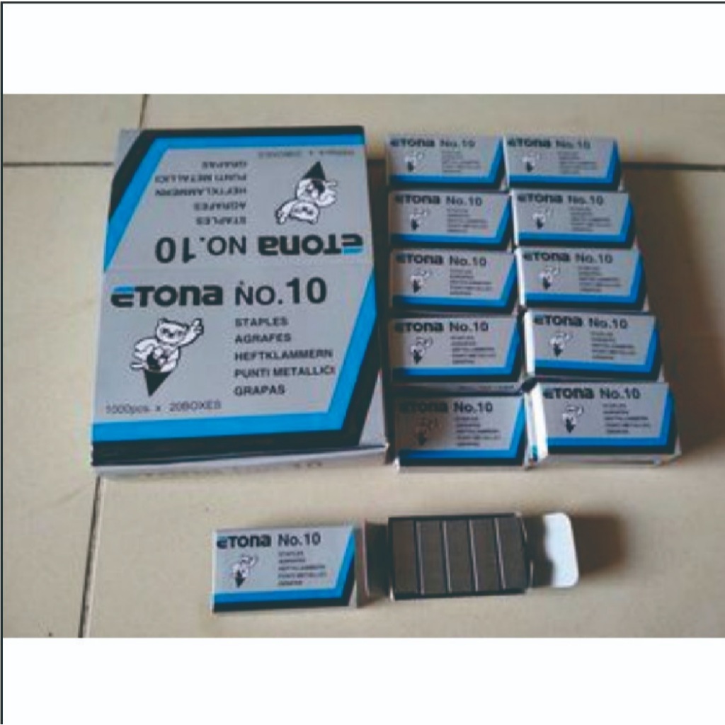 

Isi Ulang Hekter Satu Bok Kecil ISI 1000pcs 18g