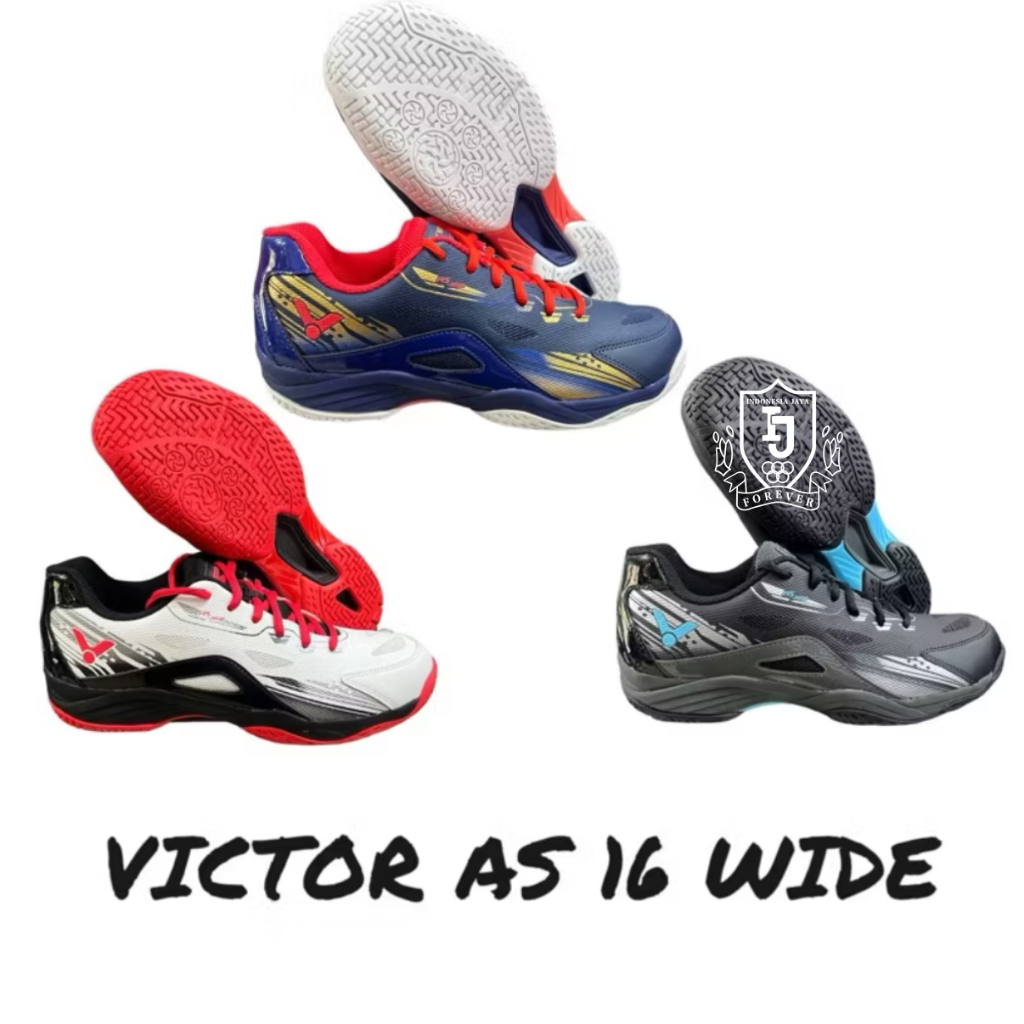 Sepatu Badminton Victor S-16W / Victor AS 16W / AS-16W