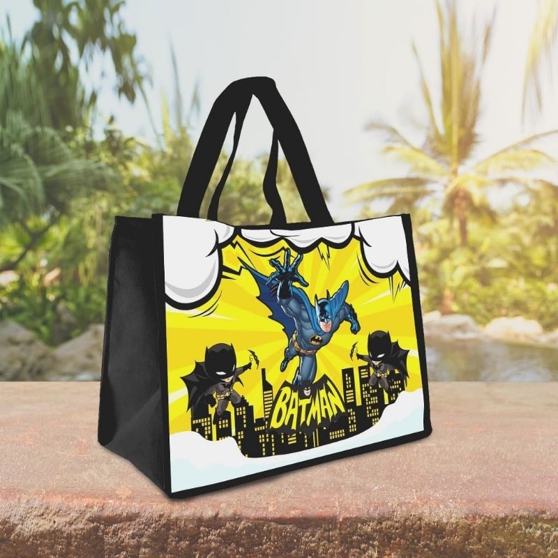 

tas ulang tahun anak / tas hampers souvenir UK T 20cm x P 25cm x L 13cm