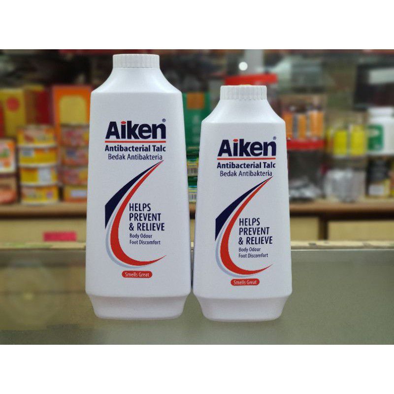 Bedak Aiken Antibacterial Talc Bedak Anti Bakteri 150g
