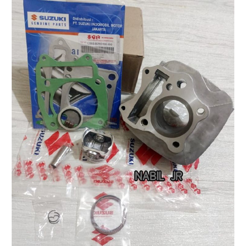 BLOK SEHER KOMPLIT + TOPSET SUZUKI SMASH TITAN SMASH 115 TITAN ORIGINAL