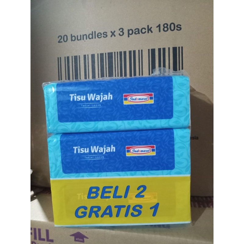 tisu Indomaret isi 3 / tisu Indomaret 3 pcs/ tissue Indomaret banned 3 pack