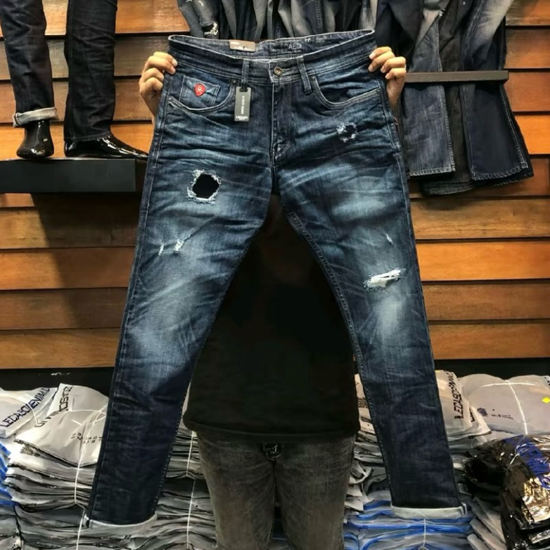 Jeans Pria Lecaso / Celana Panjang Cowok / Celana Panjang Pria Lecaso / Celana pria Denim Distro