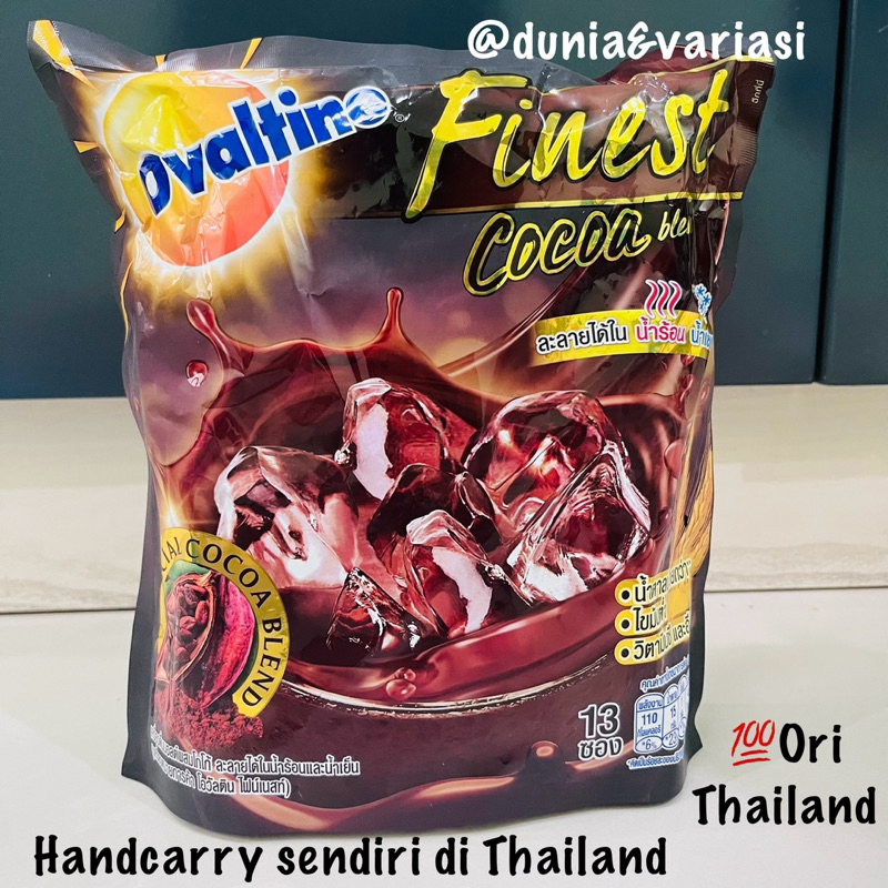 

Minuman coklat Ovaltine Finest Cocoa Blend