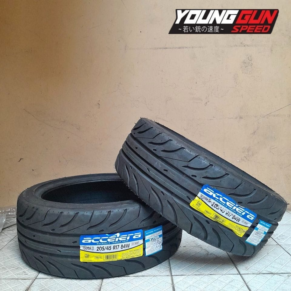 Ban Mobil Semi Slick Murah Ring 17 Ukuran 205/45 Accelera 651 SPORT 205 45 R17 Baru