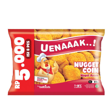 

BELFOODS UENAK SMALL NUGGET 85 GR