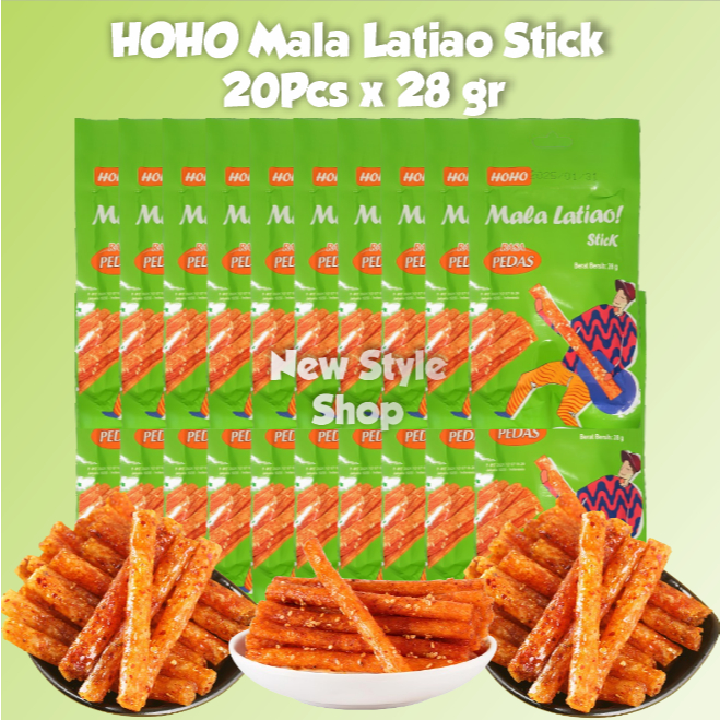 

[ HALAL ] Latiao Hoho Mala Stick Isi 20 Pcs Paket Usaha