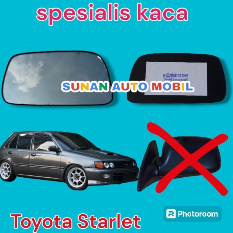 kaca spion Toyota starlet kapsul kaca spion mobil refill kaca cembung spion