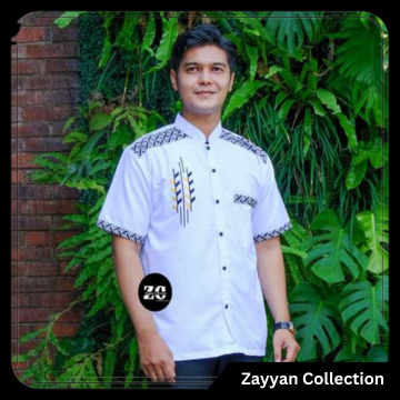 diskon zayyan collection - zc22 baju koko dewasa - baju koko dewasa lengan pendek - baju koko murah