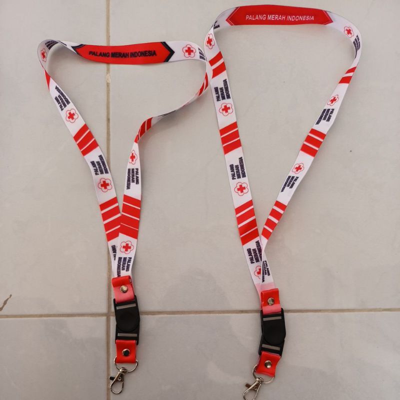 

LANYARD TALI PMI PALANG MERAH INDONESIA DESAIN 25