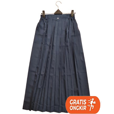 ROK PANJANG HITAM REMPEL POLOS TERLARIS PAKAIAN SERAGAM ANAK SEKOLAH SD PEREMPUAN COD