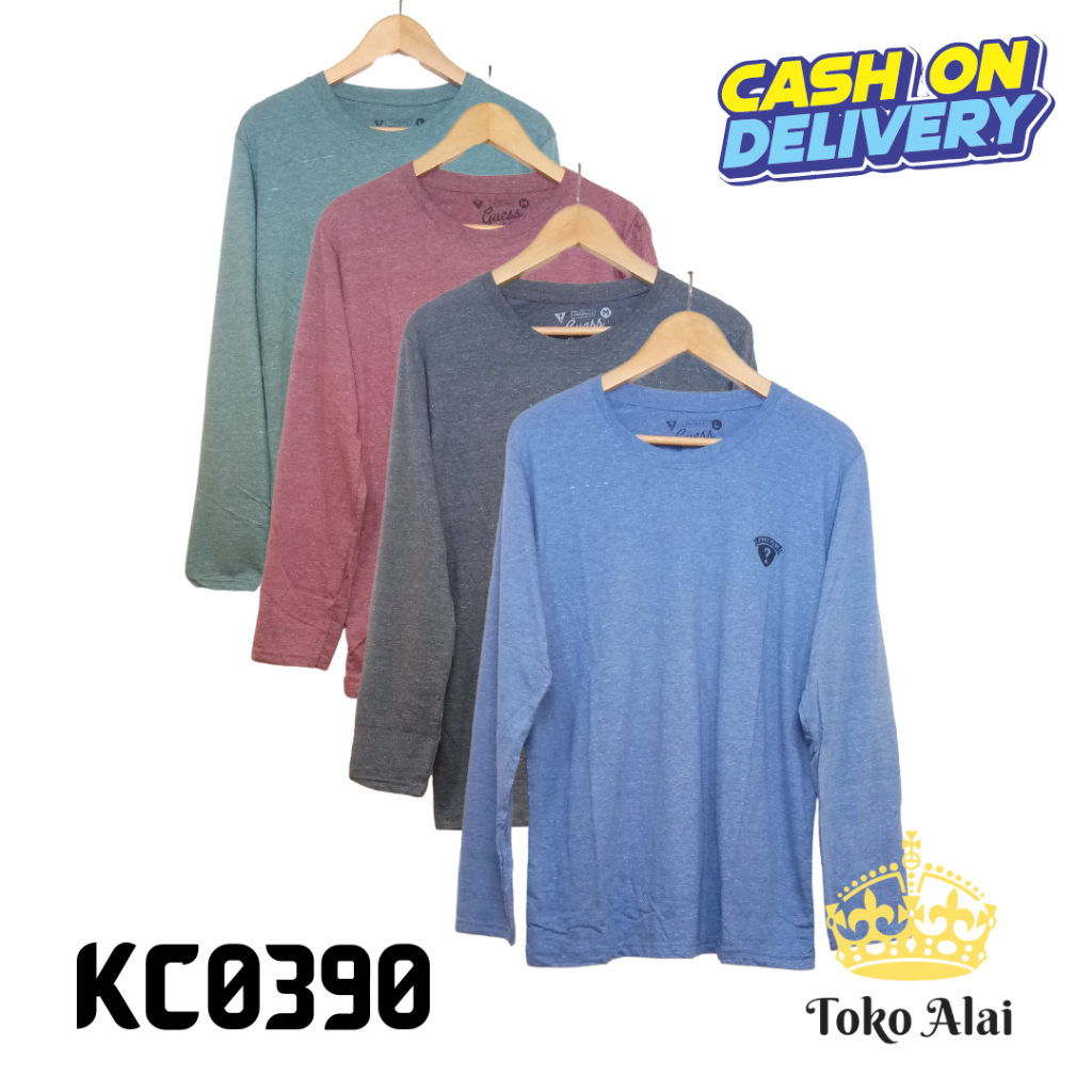 KAOS KAUS PRIA COWOK KAUS TANGAN PANJANG 5G9.22 KC0390