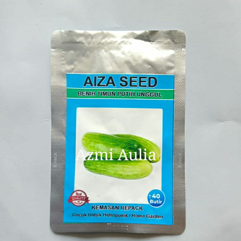 Benih Timun Putih Isi Sekitar 40 Butir Benih Timun Lalap Bibit Timun Benih Timun