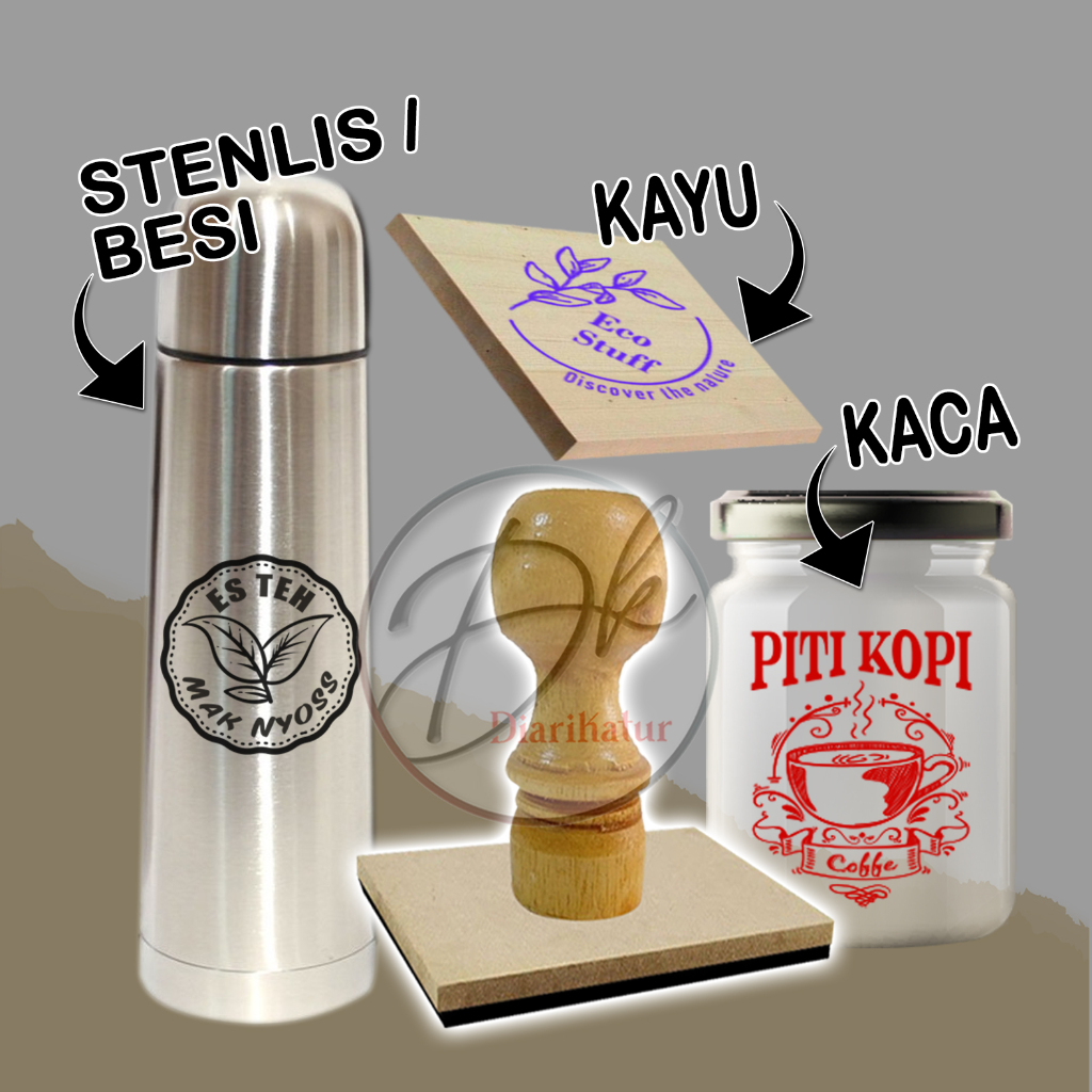 

Adn STEMPEL PLASTIK / STEMPEL GELAS CUP / STEMPEL STEROFOAM / DESIGN CUSTOME FREE TINTA & CLEANER