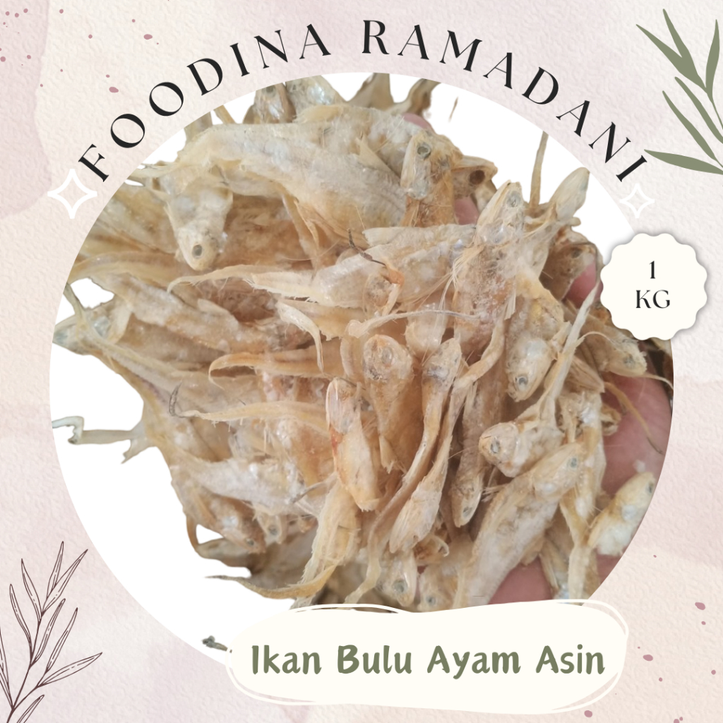 

IKAN BULU AYAM Ikan Asin - Salted Fish Fresh [ Berat 1.000gr ] Harga Per KG