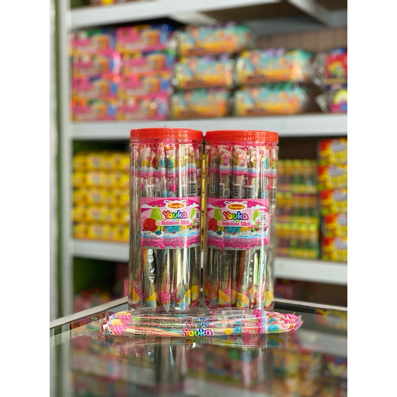 

YOUKA RAINBOW STICK TOPLES ISI 30PCS