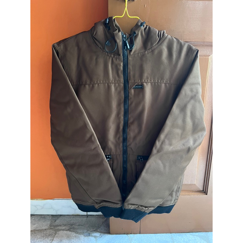 [PRELOVED] JACKET OUTER JEANS ARMY. OUTER HOODIE PRIA. ATASAN PRIA ORIGINAL