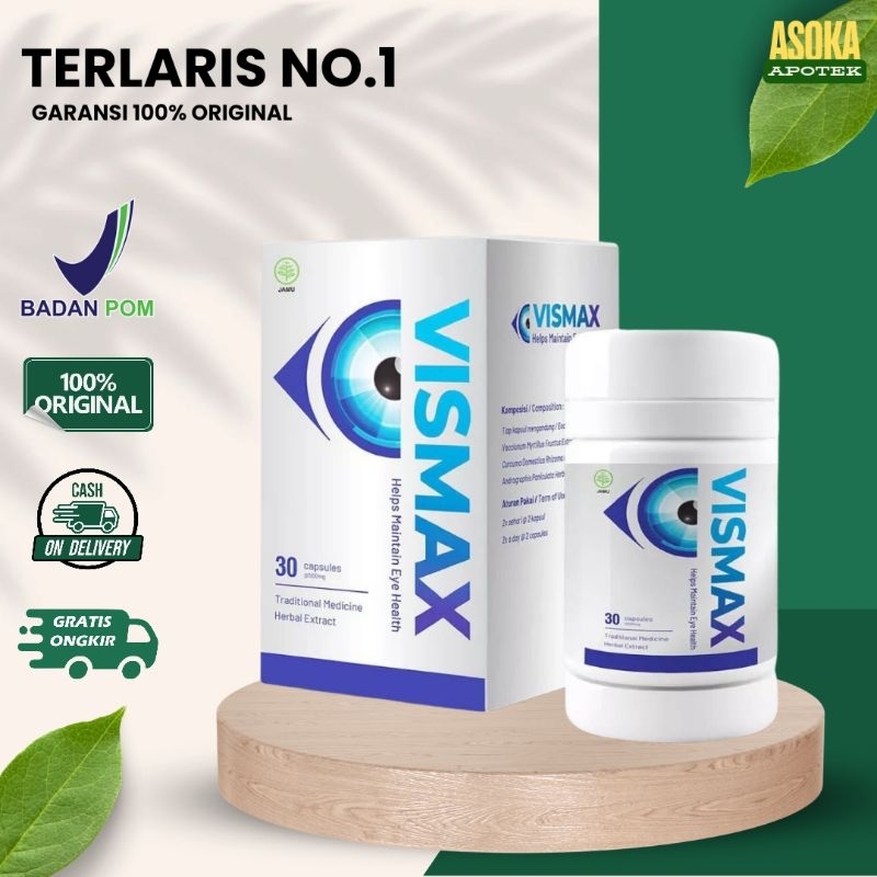 VISMAX Obat Mata Asli Original VismaxObat Mata Rabun Minus Silinder