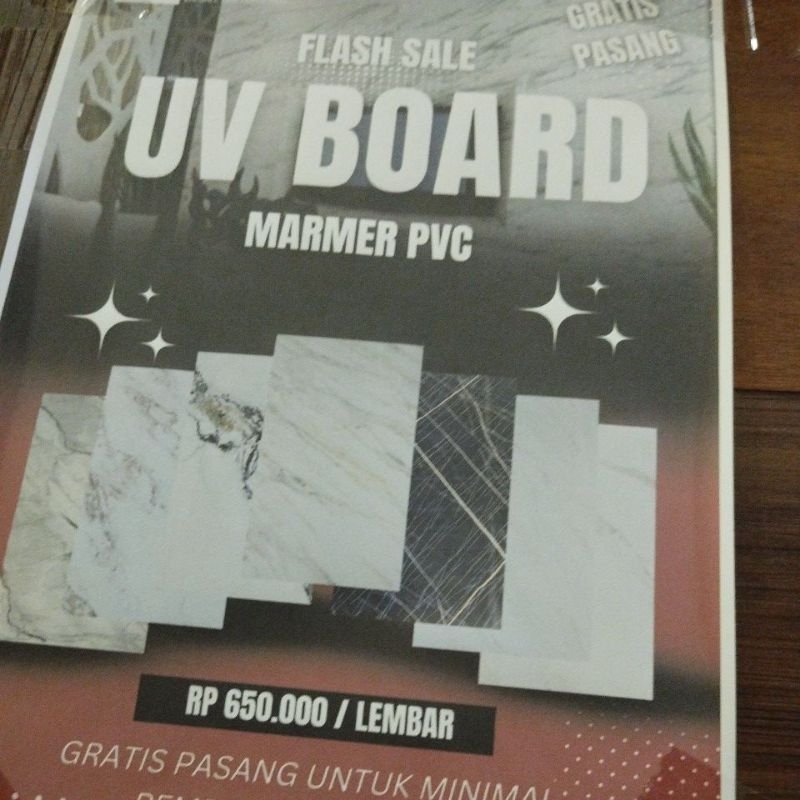 

PESANAN UPVC BOARD 4 LEMBAR