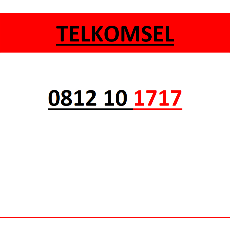 nomor cantik telkomsel simpati seri abab 1717 murah lengkap wn84 50000