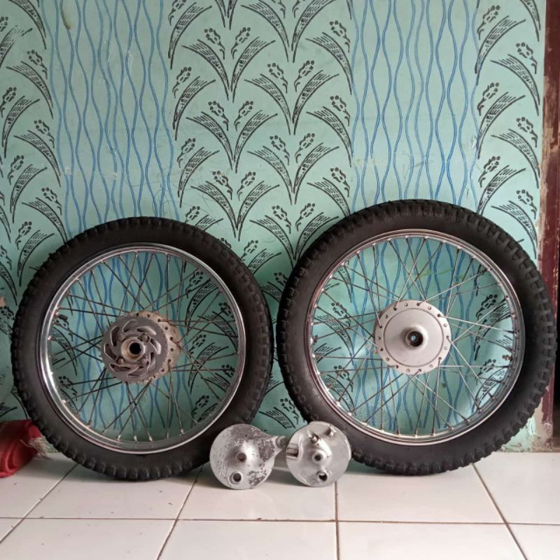 wheelset semi trail bebek