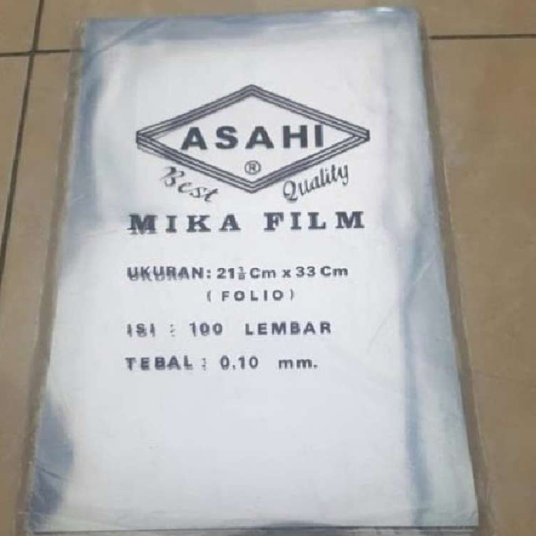 

Plastik Mika Jilid Sampul Buku COVER MIKA UKURAN A4 Tebal 1 mm PAK 1 LEMBAR RFMDF5491
