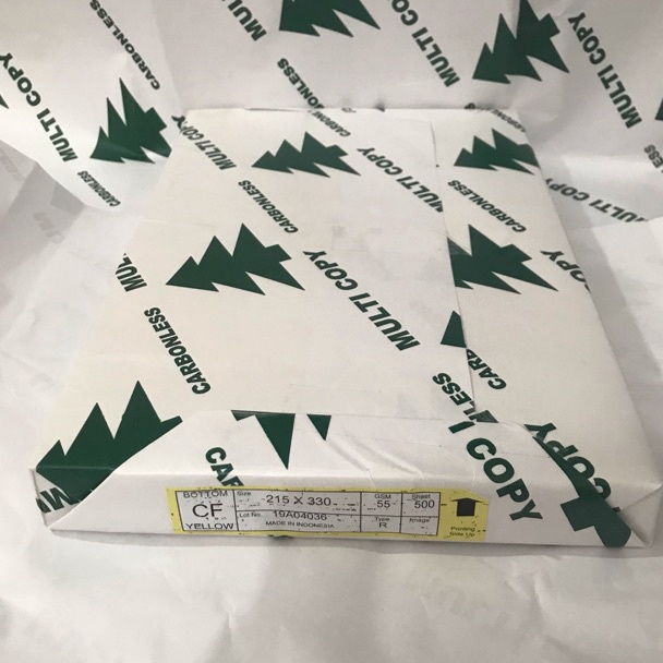 

GHA8P8897 Kertas NCR BOTTOM KUNING F4