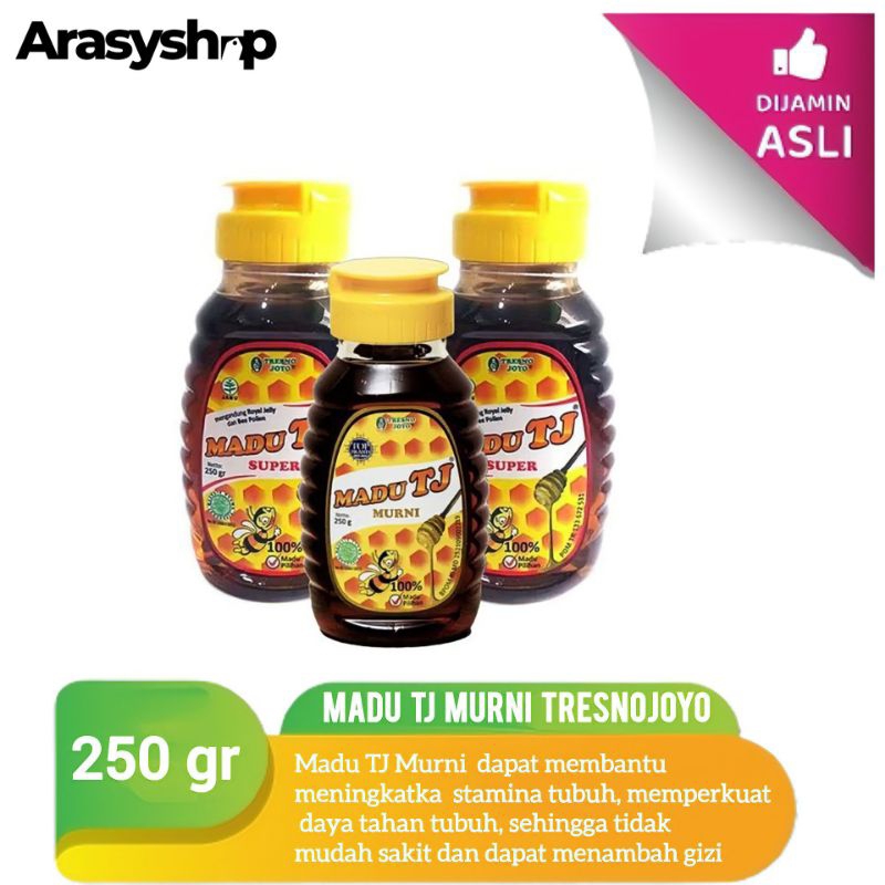 

MADU TJ MURNI ORIGINAL TRESNO JOYO 250 GRAM
