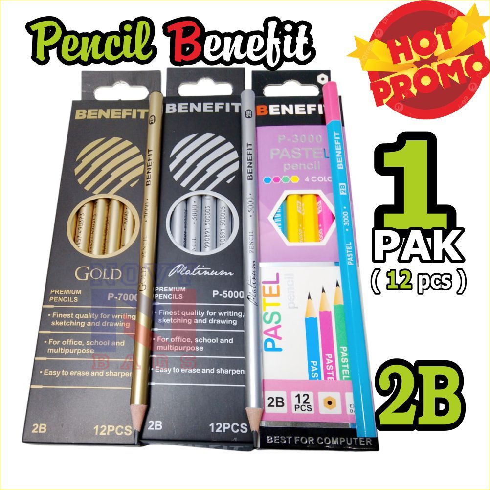 

PENSIL 2B PENSIL BENEFIT 2B PENCIL LUCU DAN KEREN HARGA MURAH