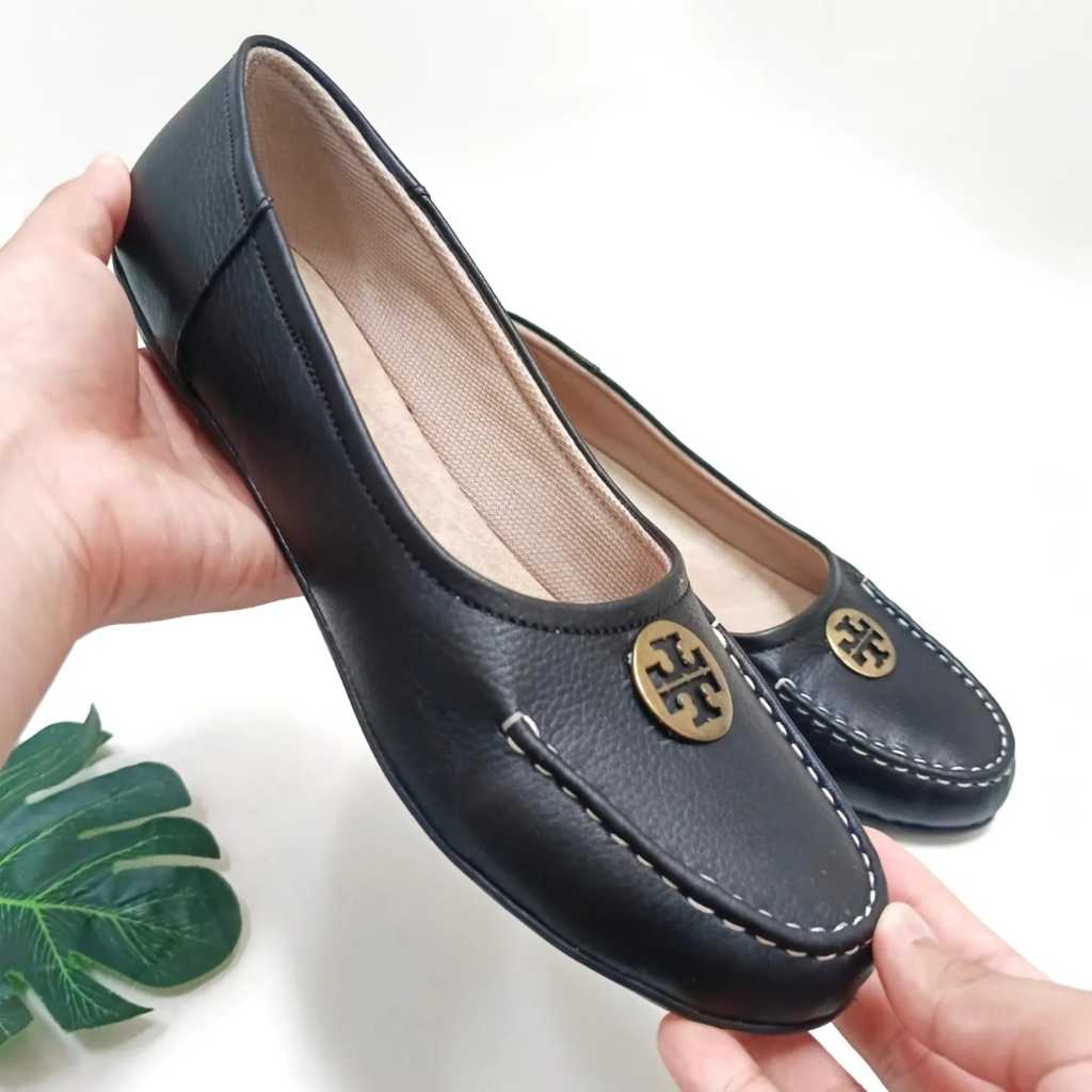 Sepatu Pantofel Wanita | Pantofel Kulit Wanita Asli | Sepatu Kerja Wanita Kulit Asli Garut