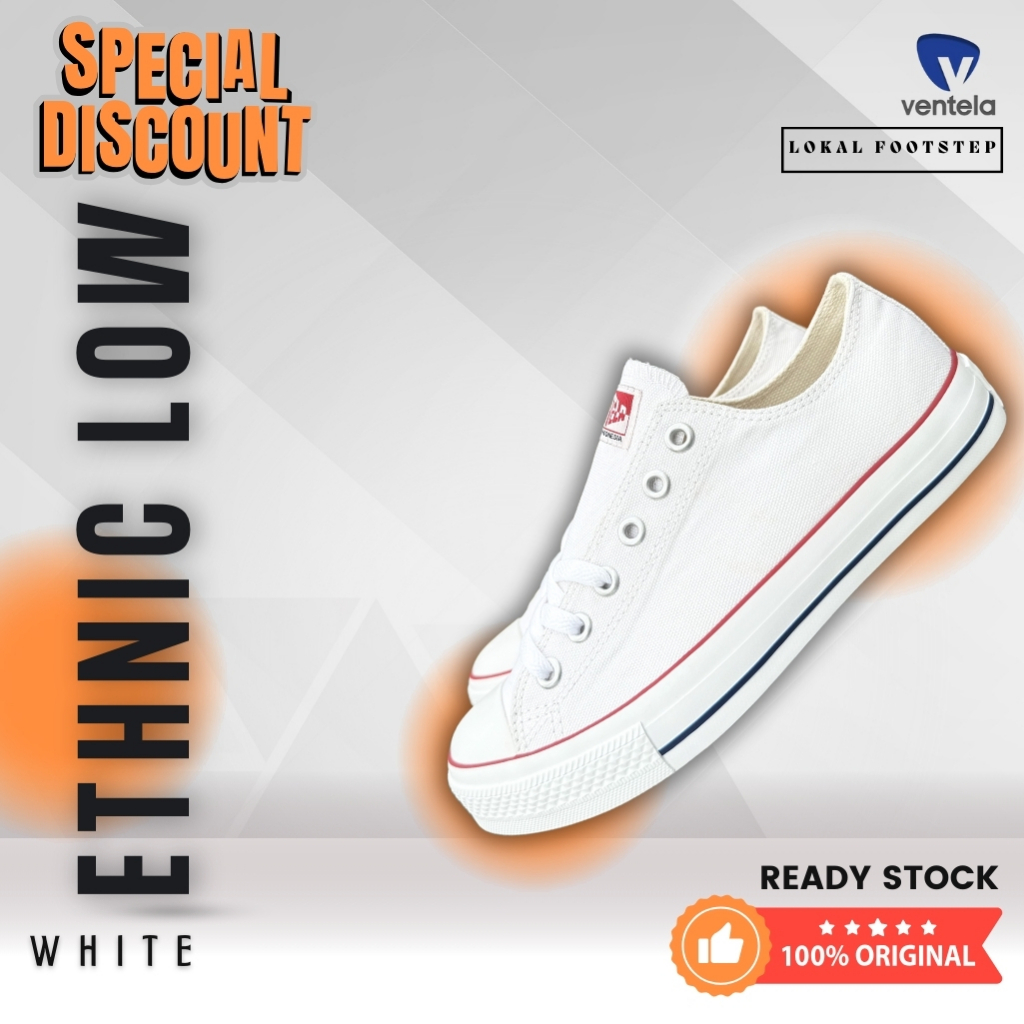 Ventela Ethnic Low White ORIGINAL