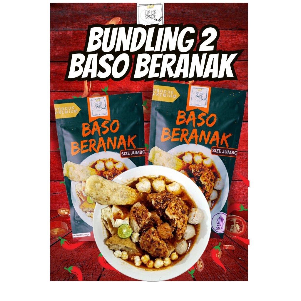 

BUNDLING 2 BASO BERANAK Makanan Instan Pedas Food