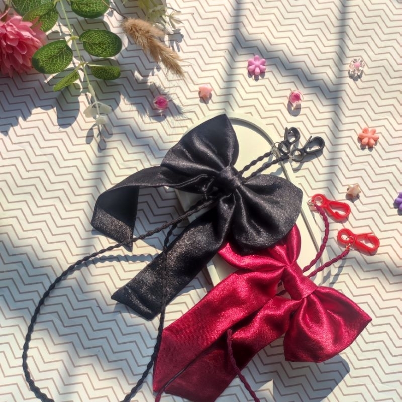 conector masker hijab pita cantik