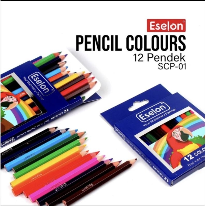 

PENSIL WARNA 12 WARNA PENDEK MURAH
