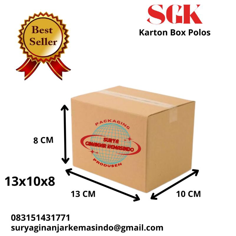 

kardus Packing Polos 13x10x8 - Surya Ginanjar Kemasindo
