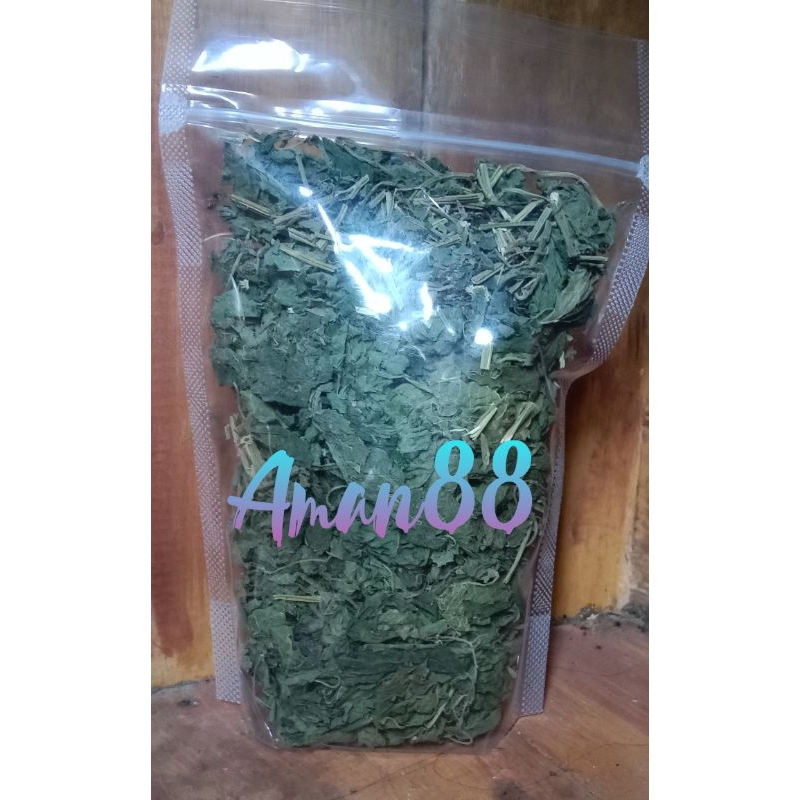 

Daun jelatang kering siap pakai herbal