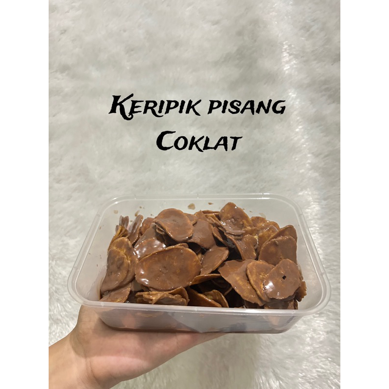 

Keripik Pisang coklat Lumer - Cemilan Kripik Pisang Coklat 150gr