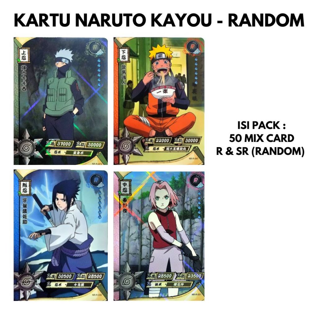 Naruto Kayou Card - RANDOM CARD