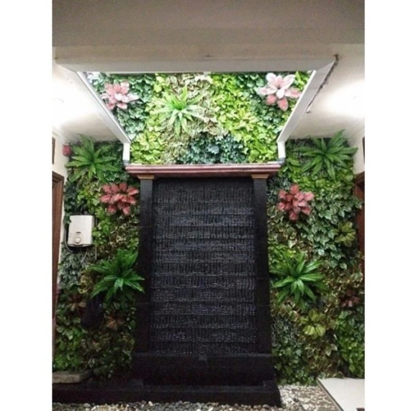 Vertical Garden Sintetis || Hiasan Dinding || Bunga Artificial