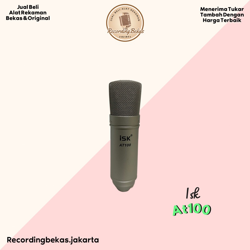 Mic codenser Isk at100