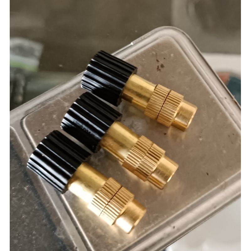 nozzle sprayer kuningan