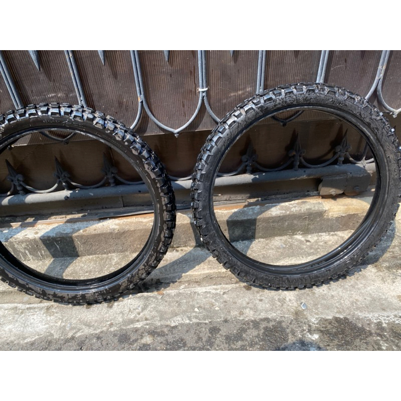 BAN LUAR IRC R21 CRF KLX SEMI TRAIL RING 21 85% free ongkir