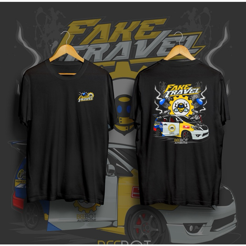 TSHIRT/KAOS KATA KATA DRIVER TRAVEL FAKE TRAVEL