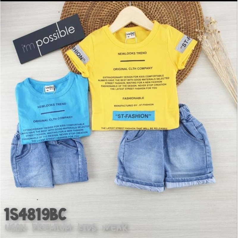 Setelan Kaos Uson ST - Fashion