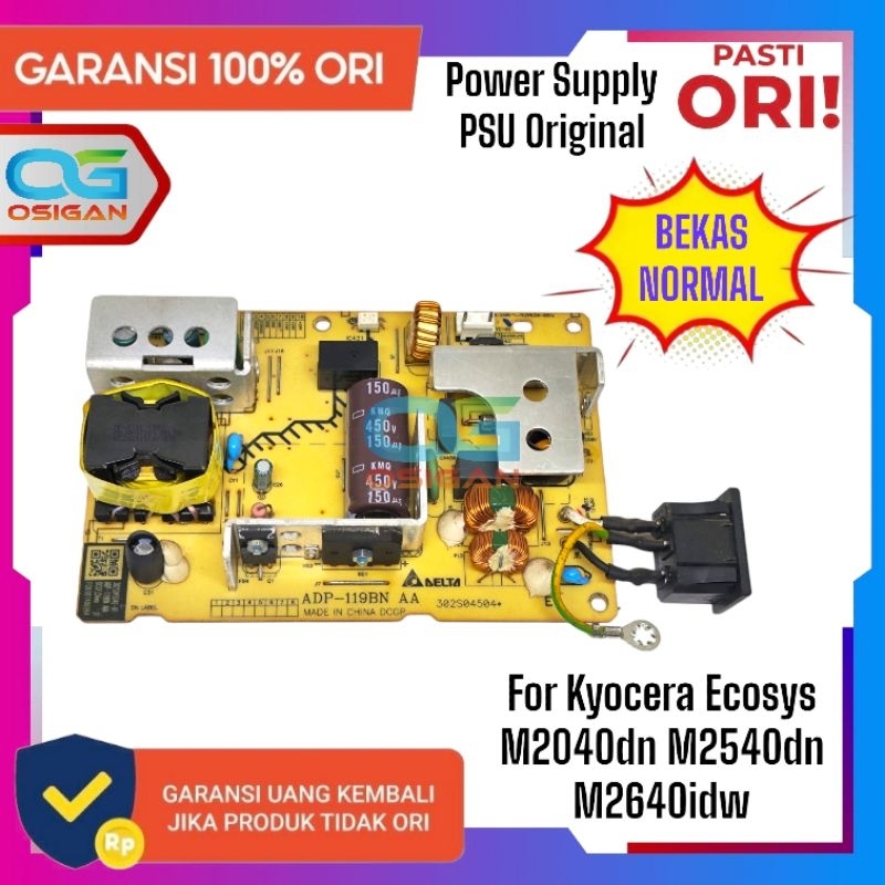 Power Supply PSU Kyocera M2040dn M2540dn M2640idw Bekas Normal