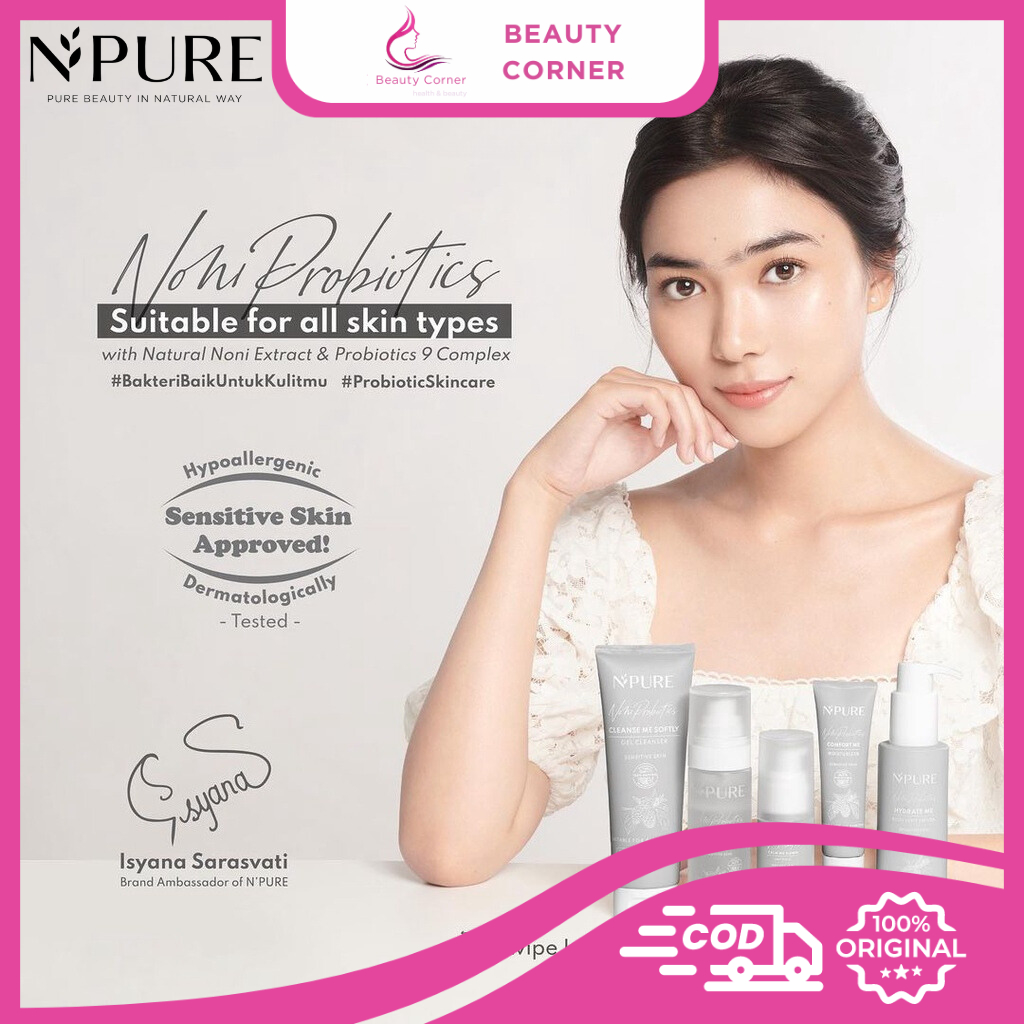 Npure Noni Probiotics Series | Cleanser | Moisturizer | Ampule | Toner | Lotion | Mask |