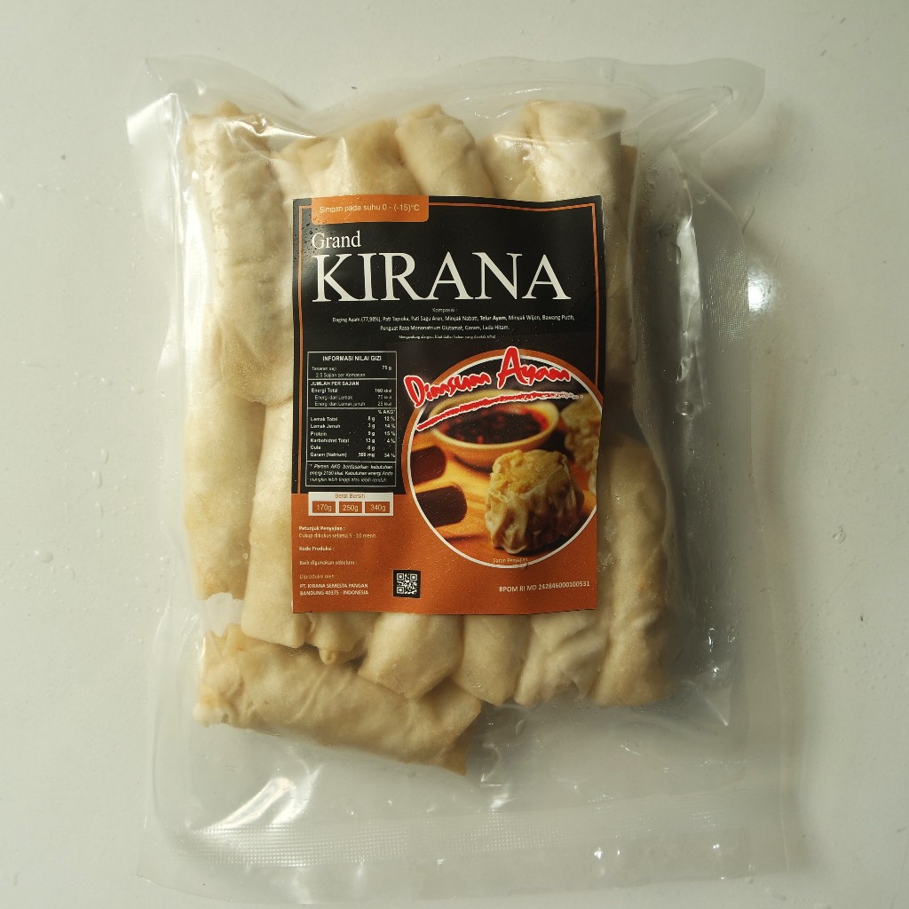 

Grand Kirana Chiken Spring Roll/Lumpia Ayam