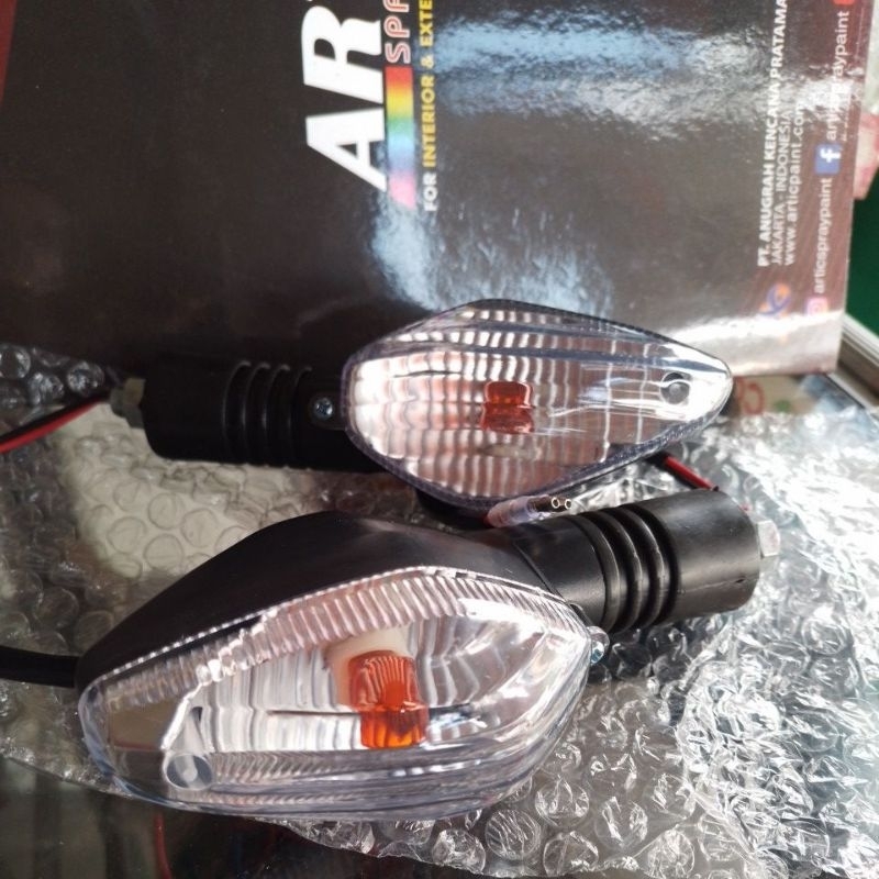 lampu sein sen variasi semua motor vixion byson xride megapro verza tiger thunder